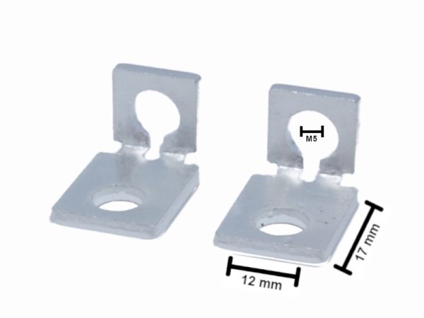 Adapter M5 Schraubgewinde auf Bolt Nut Anschluss für AGM Blei Gel Akkus